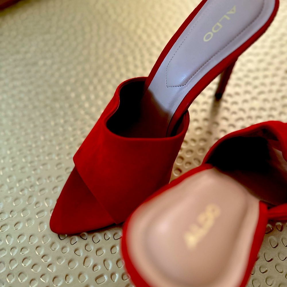 Also red heels